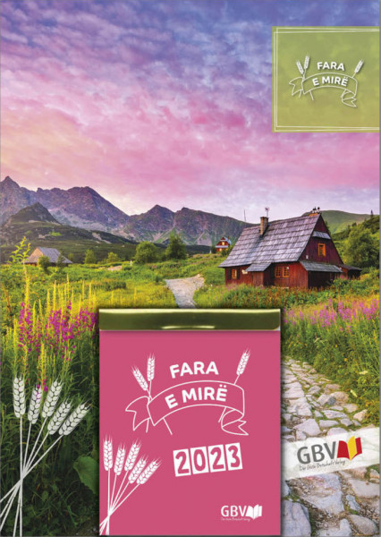 Tagesabreißkalender 2023 Albanisch