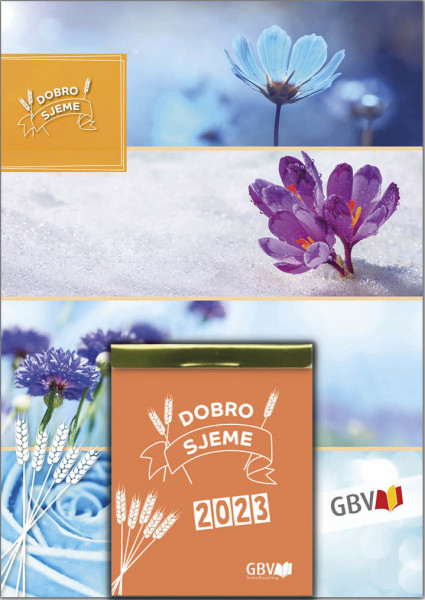 Tagesabreißkalender 2023 Kroatisch