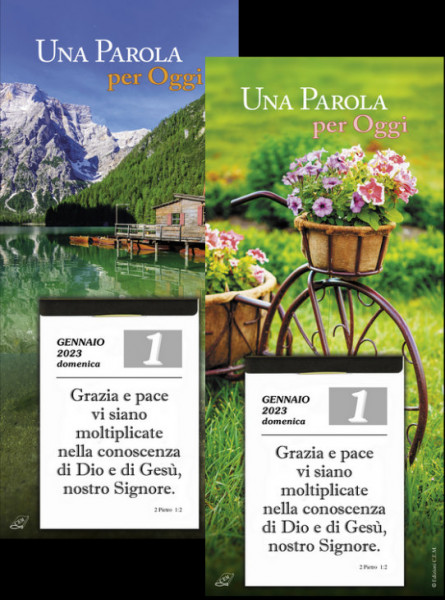 Tagesabreißkalender 2023 Italienisch